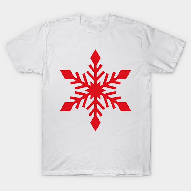 CHRISTMAS SNOWFLAKE T-Shirt by Zigg Zagg Apparel